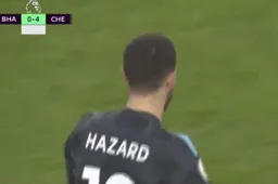 Hazard laat na wedstrijd tegen Brighton zijn hart van goud zien (Video)
