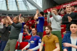 Man City-speler is op FIFA 18 ook fan in de tribune (Foto)