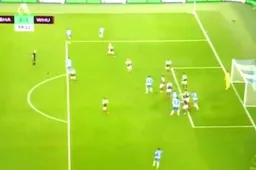 Izquierdo flitst en maakt wereldgoal in Premier League (Video)