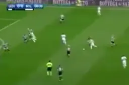 Milan-speler maakt buitengewoon mooi doelpunt (Video)