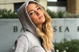 Knappe WAG van Morata laat wel héél diep in haar boezem kijken