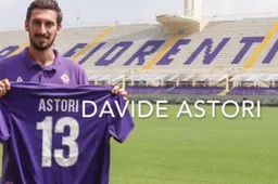 Fiorentina neemt afscheid van kapitein Astori met emotionele video