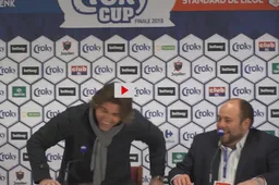 Sa Pinto geeft persconferentie, maar kijk wat er dan gebeurt (Video)