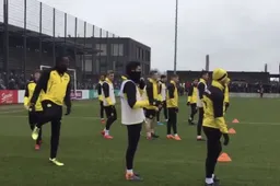 Usain Bolt traint mee met Dortmund: Dit zijn de eerste beelden