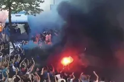 Massale verwelkoming spelersbus krijgt serieus staartje voor Club-fans