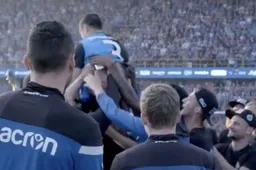 Club Brugge neemt op emotionele wijze afscheid van Timmy Simons (Video)
