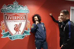 Dit is waarom Real-spelers, vlak voor Liverpool-logo, staan te gieren