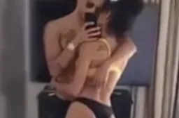 Knappe WAG doet Leroy Sané niet-selectie voor WK vergeten (Foto)