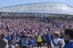 Ze zijn er! IJslanders maken indruk net voor clash tegen Messi (Video)