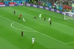 Open doel en dan doet Argentijn Enzo Perez dit (Video)