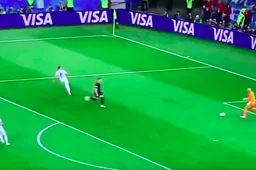 Caballero begaat érg pijnlijke blunder tijdens Argentinië-Kroatië (Video)