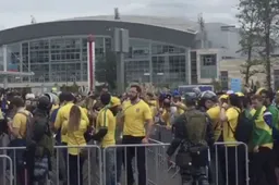 Braziliaanse fans zingen Lionel Messi al naar huis: "Messi ciao!" (Video)