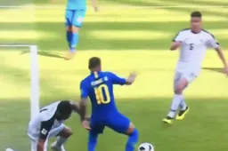 VAR doorziet deze smerige actie van Neymar (Video)