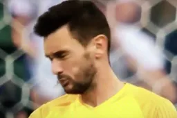 En plots krijgt Lloris het aan de stok met... vervelend insect (Video)