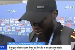 Romelu Lukaku staat Braziliaanse pers vlekkeloos  te woord in het Portugees