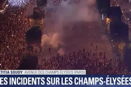 Grote chaos in Parijs na wereldtitel: rellen, vernielingen én plunderingen