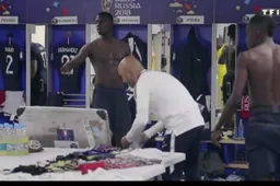 Pogba pompt spelers helemaal op vlak voor wedstrijd tegen België