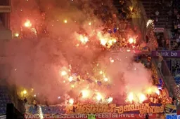 Bröndby-fans zetten stadion van Genk in brand