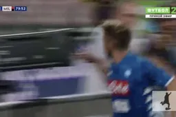 Invaller Mertens doet het alweer voor Napoli, AC Milan baalt