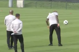 En dan doet Thierry Henry plots dit op training bij Rode Duivels