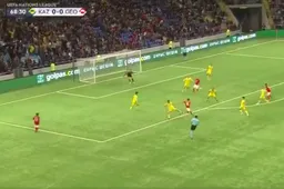 AA Gent-speler scoort historische goal in Nations League