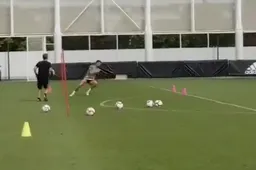 Ronaldo is het gelach beu: kijk eens hoe hij traint bij Juventus