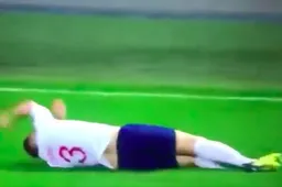 Luke Shaw loopt verschrikkelijke blessure op tijdens Engeland-Spanje