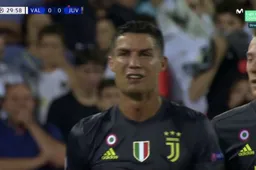 Deze beelden bewijzen waarom Cristiano Ronaldo rood kreeg