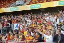 KV Mechelen-fans zorgen voor koppenvelmoment (VIDEO)