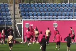Sergio Ramos gaat volledig door het lint tegen eigen ploegmaat op training (VIDEO)