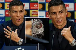 Mogi Bayat wil de verpakking al: Dit is het peperdure horloge van Ronaldo