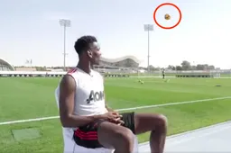 Bal vliegt razendsnel op Pogba af... Die doet dan plots dit (VIDEO)