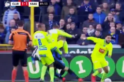 Nieuwe blunder! VAR grijpt niet in bij deze fase in Club-Gent (VIDEO)