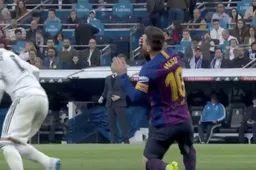 Sergio Ramos slaat weer toe, Messi is razend (VIDEO)