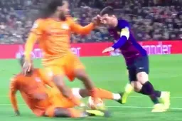 Messi maakt héérlijk doelpunt bij Barça: "Dit kan Ronaldo niet" (VIDEO)