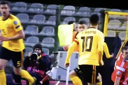 En plots deed Eden Hazard dít tijdens België-Rusland (VIDEO)