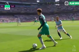 Dele Alli maakt einde aan carrière van Bernardo Silva (VIDEO)