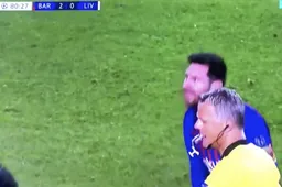 Lionel Messi ging zwaar over de schreef tijdens Barça-Liverpool (VIDEO)
