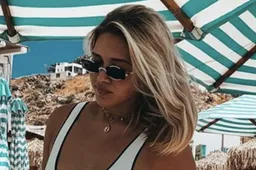 Michèle De Bruyne ziet er bijzonder sexy uit op vakantie