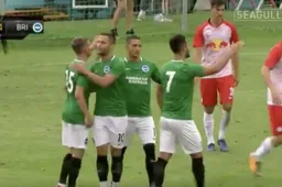 Leandro Trossard scoort (knappe) eerste goal voor Brighton (VIDEO)