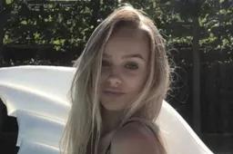 Amy Sonck maakt indruk in sexy bikini