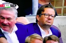 Deze beelden van Marc Coucke tijdens Anderlecht-KVO gaan viraal (VIDEO)