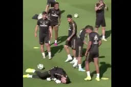 Thibaut Courtois maakt zich compleet belachelijk bij Real Madrid (VIDEO)