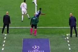 Dit gekke beeld uit Real Madrid-Club Brugge gaat viraal, zie jij waarom?