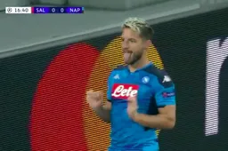 Dit is de échte reden waarom Dries Mertens zijn doelpunt zo vreemd vierde