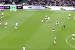 Totale waanzin: Heung Min-Son doet dit bij Tottenham (VIDEO)