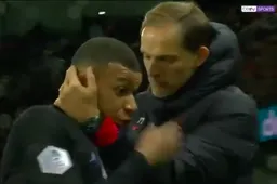 Razende Mbappé en Tuchel zwaar in de clinch tijdens match PSG (VIDEO)