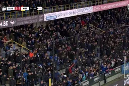 Bizar: Heel Jan Breydelstadion scandeert dit na winnend doelpunt van Rits