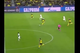 Waanzinnige sprint van Haaland tijdens Dortmund-PSG gaat de wereld rond (VIDEO)