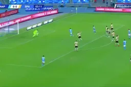 Dries Mertens maakt héérlijk doelpunt bij Napoli (VIDEO)